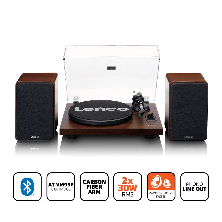 Lenco Platine vinyle LS-600WA, bois