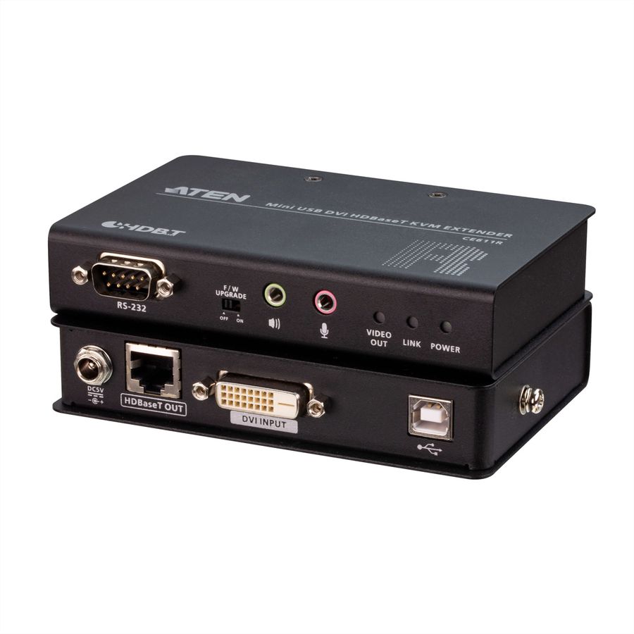 ATEN CE611 Mini système d'extension KVM USB DVI HDBaseT