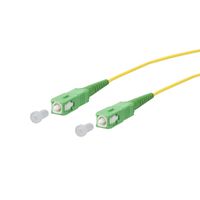 METZ CONNECT OpDAT cordon de brassage, SC-S APC/SC-S APC OS2, 1 m