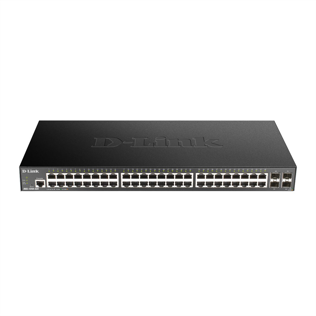 D-Link DGS-1250-52X Gigabit Switch 52-Port Smart Managed 4x 10G