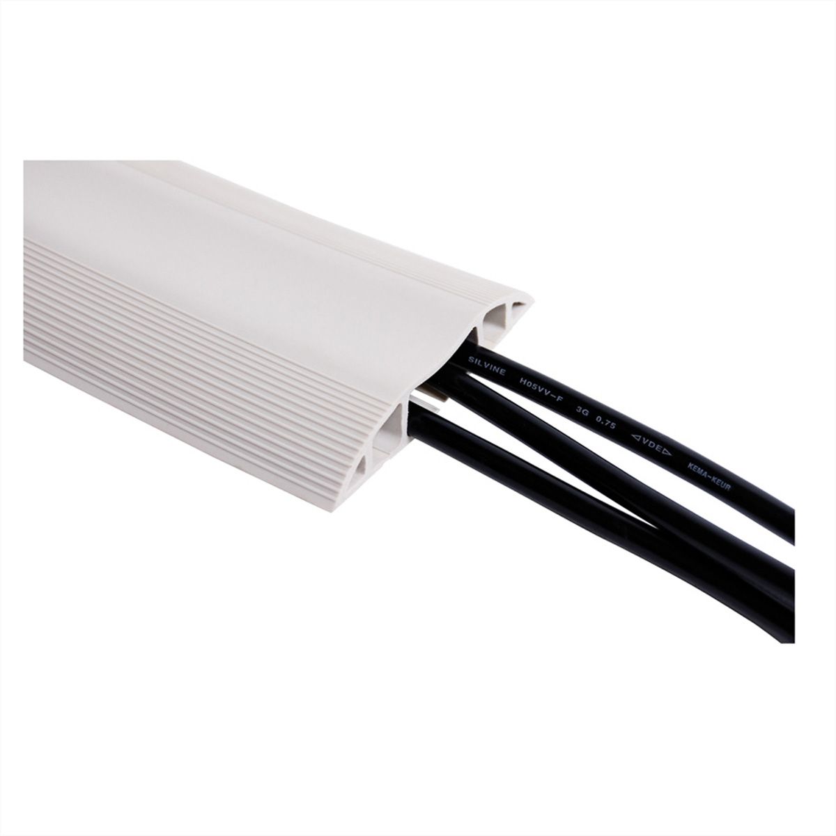 DATAFLEX Pont pour câbles, gris, 1,5 m
