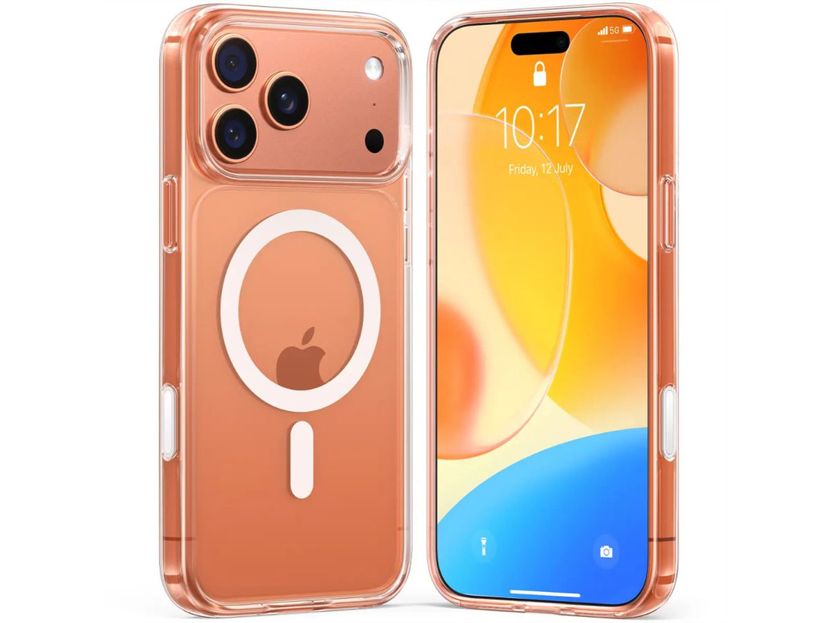 Torras Guardian Case, iPhone 17 Pro, MagSafe, clear, transparent