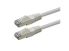 ROLINE Cordon Cat.6 (Classe E), PoE, S/FTP (PiMF) , blanc, 0,5 m