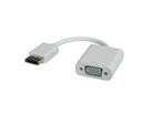 ROLINE DisplayPort-VGA Adapter, DP ST - VGA BU, Aktiv