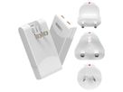 Steffen Adaptateur World PD 65W, 2xUSB-C, max. 5A blanc