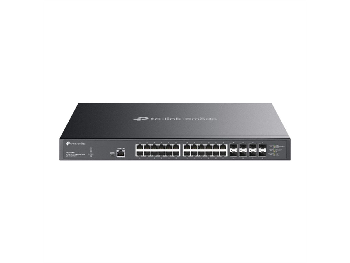 TP-Link Switch SX3832MPP , 32 Port,24 PoE++ 90W, 770W PoE