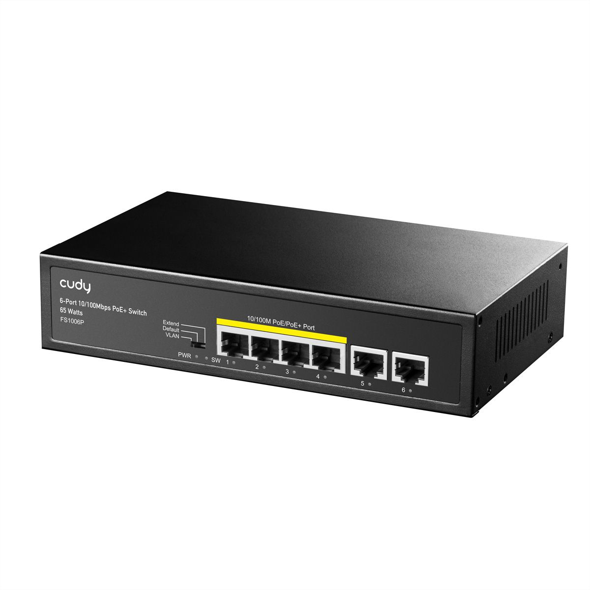 CUDY FS1006P Switch 6 ports 10/100M PoE+ 60W