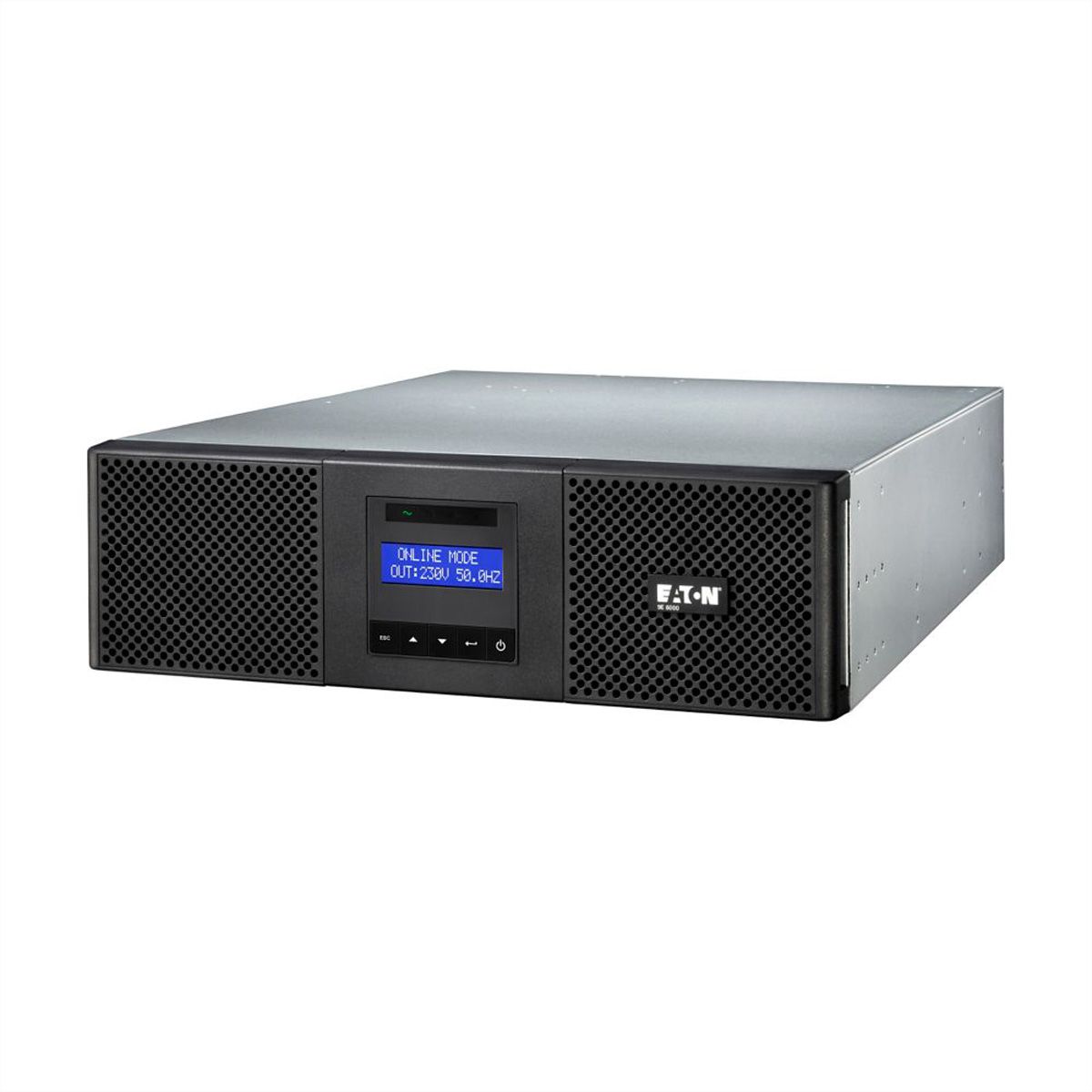 Eaton 9E 6000i 19" Rackmodell 3HE 6000VA / 5400W  / Technologie: Online Doppelwandler