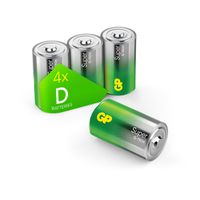 GP Batteries Super Alkaline D 4x