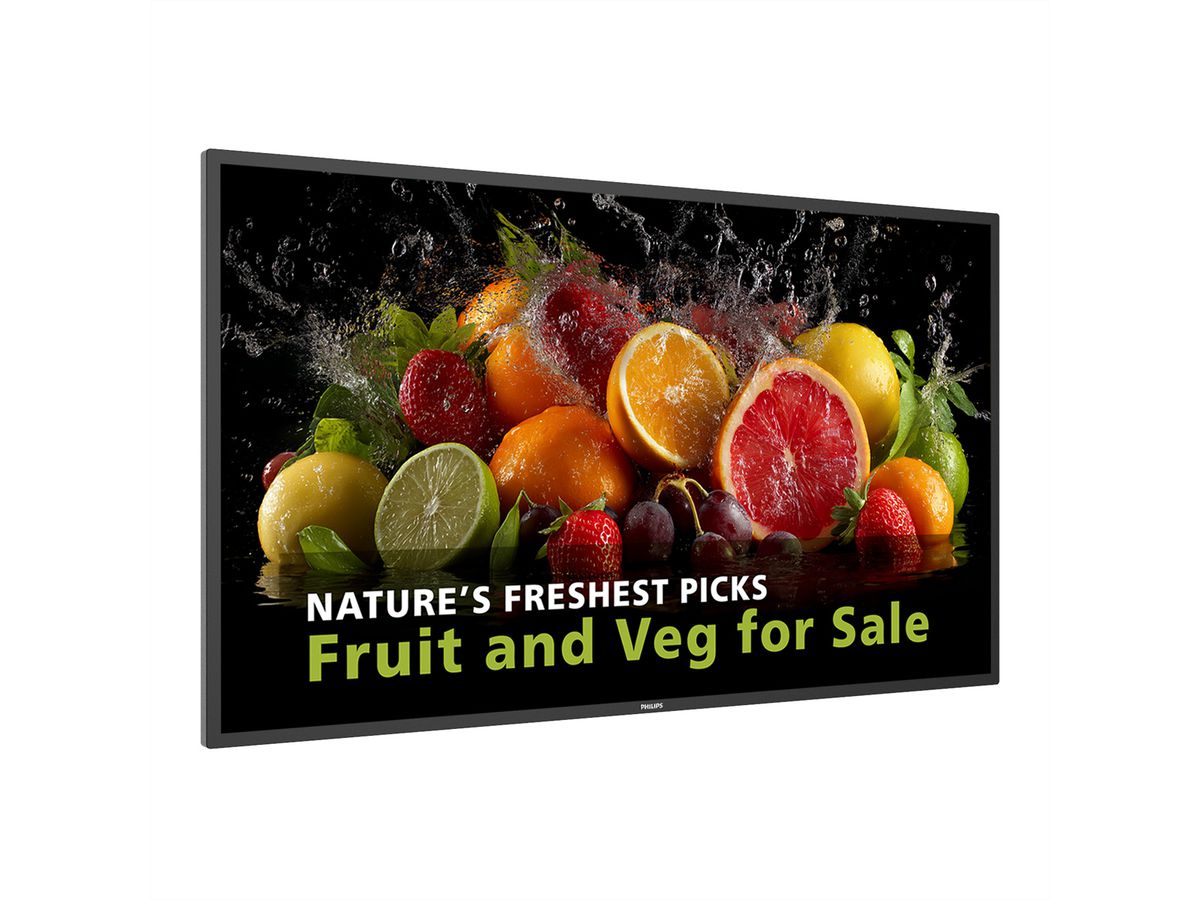 Philips Signage Display 43BDL5050D/00, 43",  UHD, 24/7, 600cd/m² Android