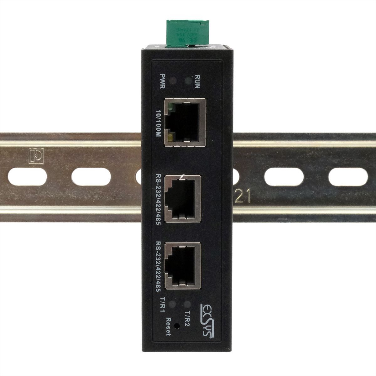 EXSYS EX-61002 Ethernet vers 2x RS-232/422/485