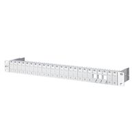 METZ CONNECT 19"-Panel 1HE Modulträger leer für 24 Module (E-DAT oder C6A)