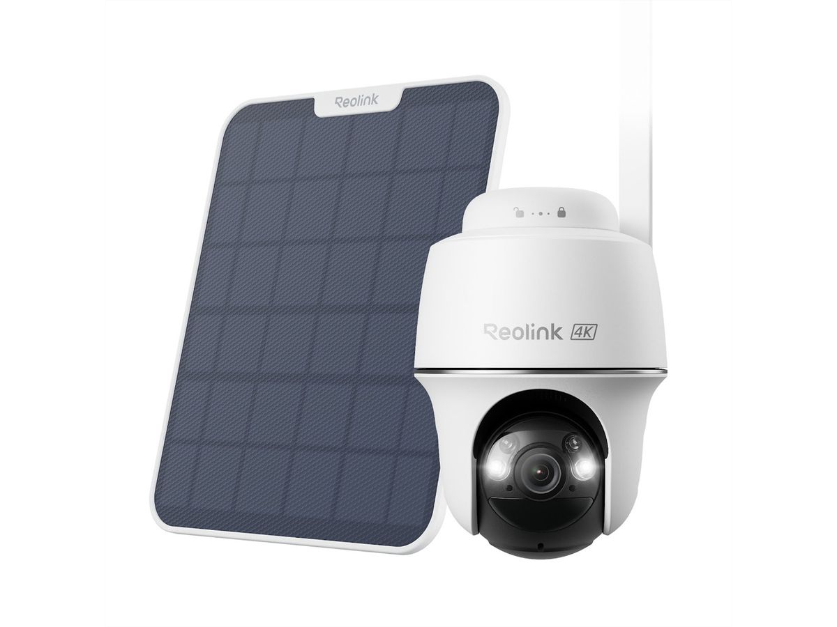 Reolink G440 Outdoor PT-Camera, 8 MP, 90°, IR-LED 10m, incl. Solar Panel
