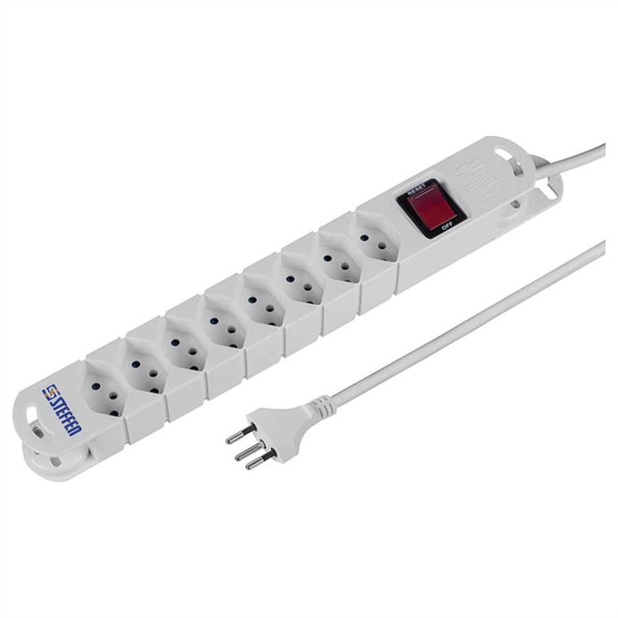 Steffen Steba Variabl 8x avec interrupteur, blanc