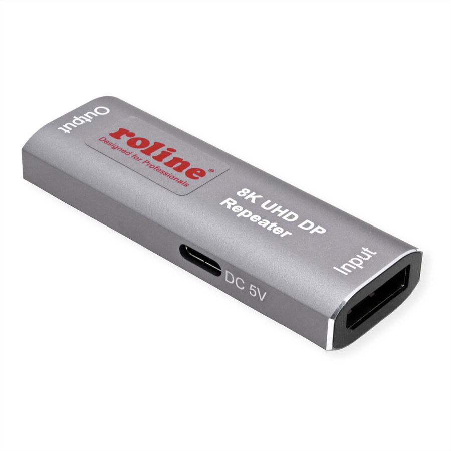 ROLINE DisplayPort Extender, 8K60, 10m