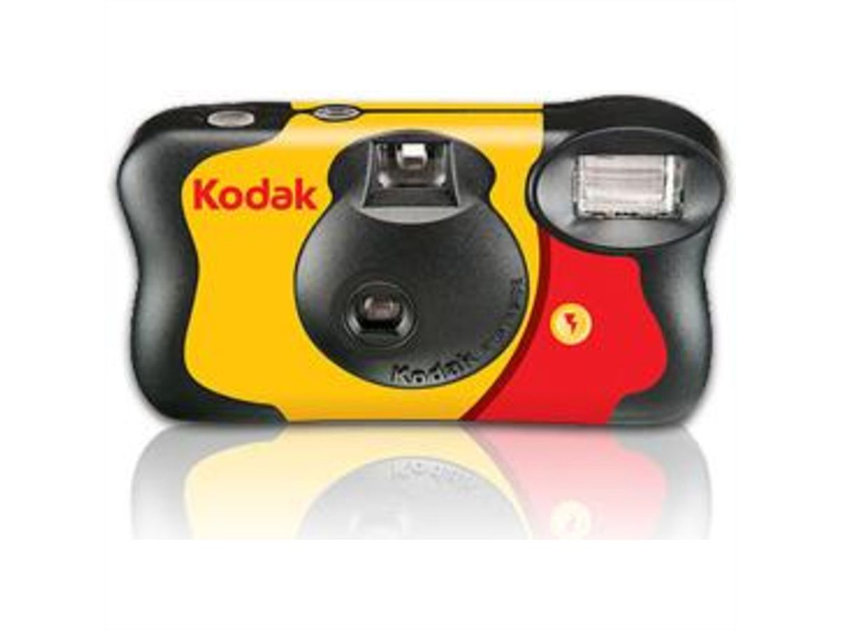 Appareil photo jetable Kodak Fun Saver 27+12, flash manuel, 12 photos supplémentaires