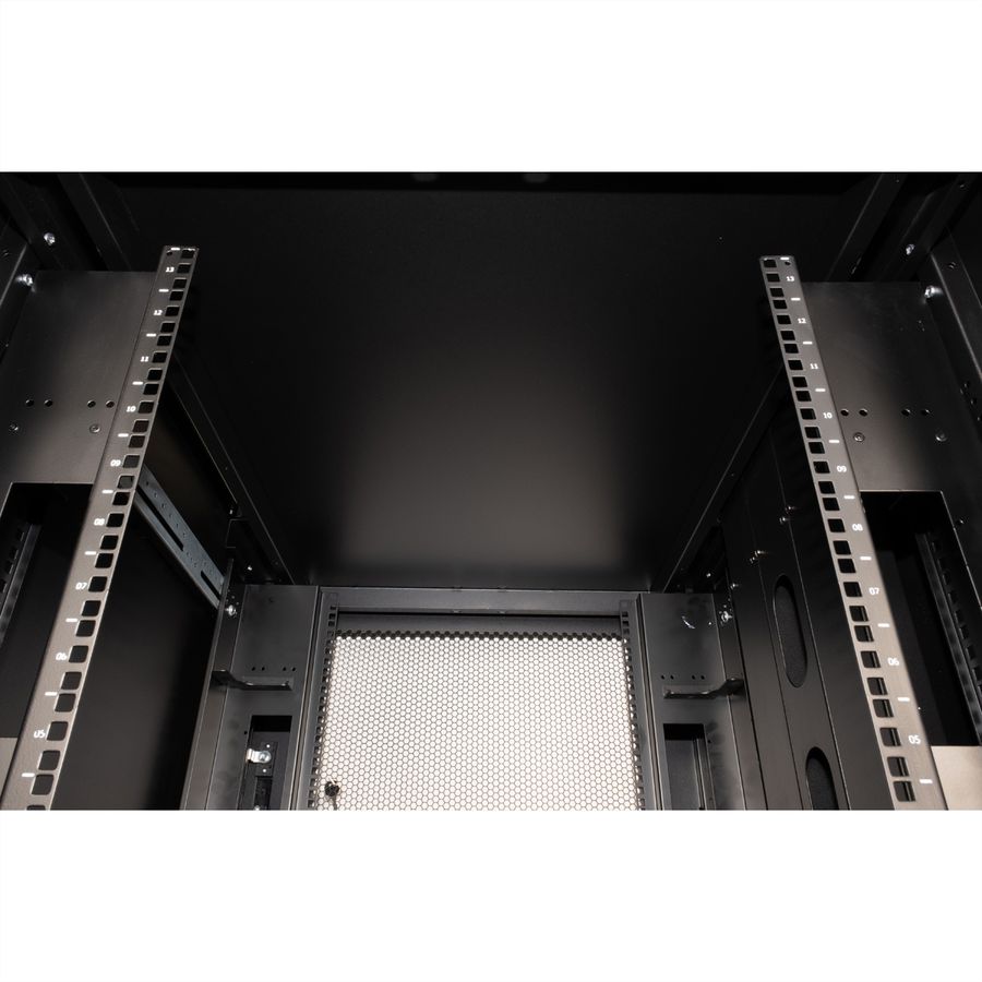 ROLINE Armoire de colocation 45U 800x1000mm, 3 compartiments, noir