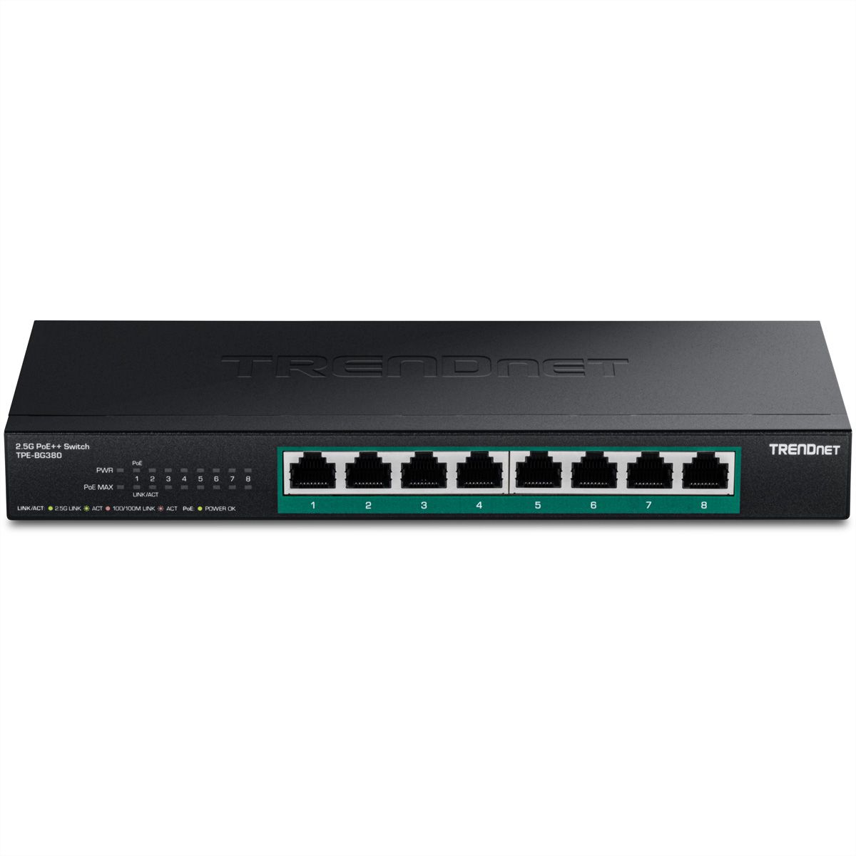 TRENDnet TPE-BG380 Switch PoE++ 2.5G à 8 ports