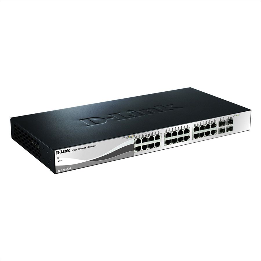 D-Link Web Smart DGS-1210-28 - Switch - 24 ports - Géré