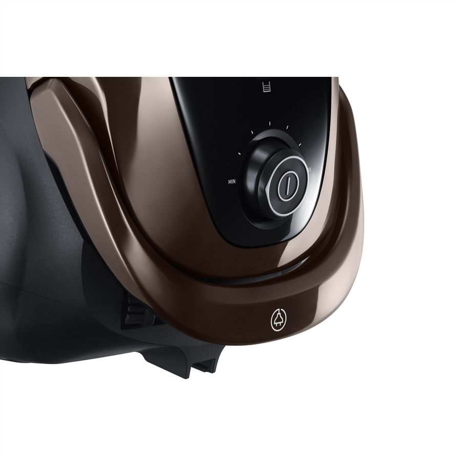 Samsung Aspirateur avec sac VC07M25, 750W, Parquet, 2-en-1, or