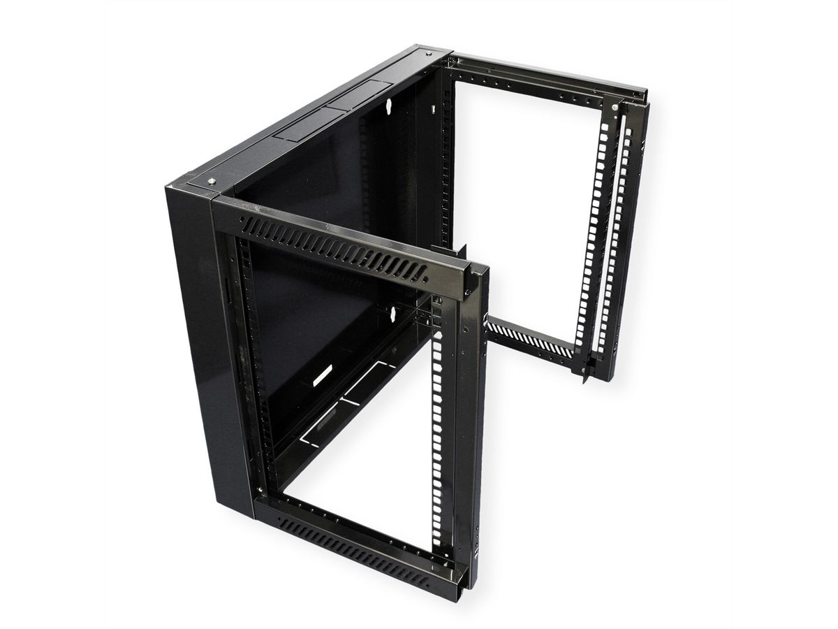 VALUE Armoire murale 9 UH (HxLxP) 500x570x450mm , noir