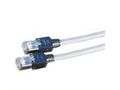 DÄTWYLER Patchkabel Kat.5e (Class D) S/UTP, CU 5502 flex PVC, Hirose TM11, gekreuzt, grau, 2 m