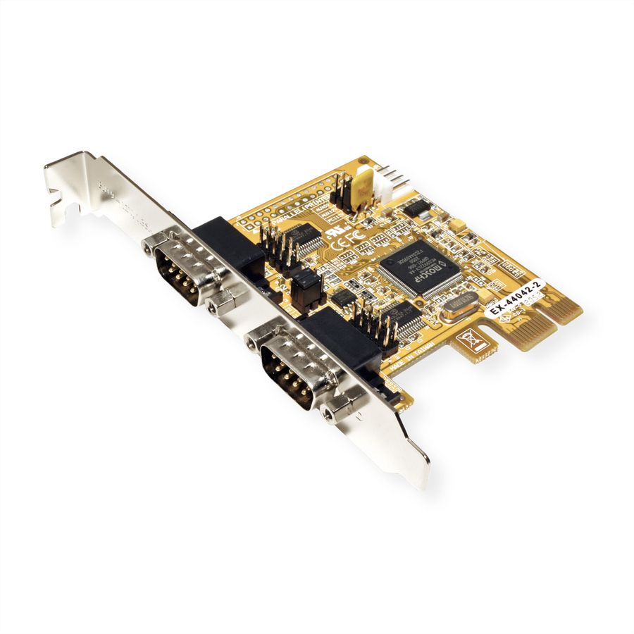 EXSYS EX-44042-2 PCI Express x1 Karte 2x seriell RS-232