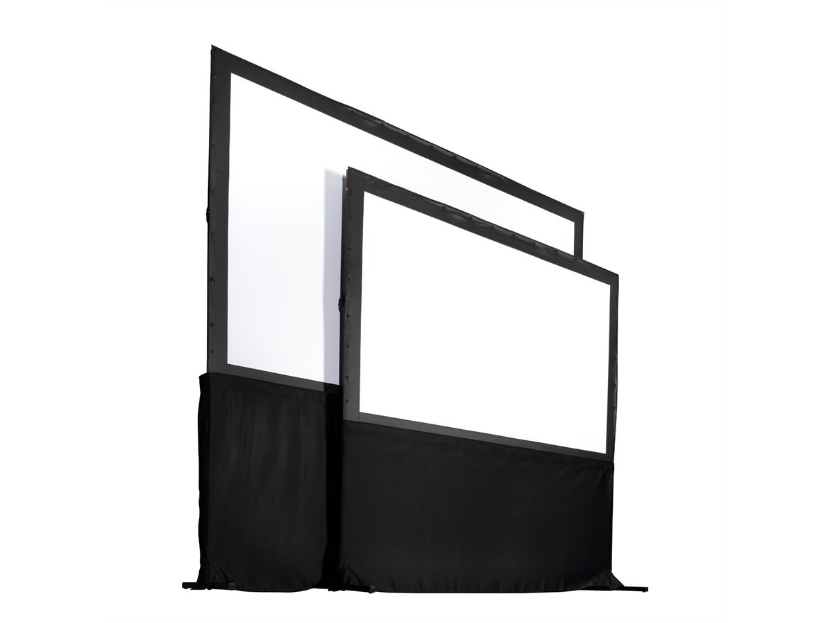 AV Stumpfl Cadre Monolyte32, schwarz, 238x143cm, 7´10"x4´8", 16:9