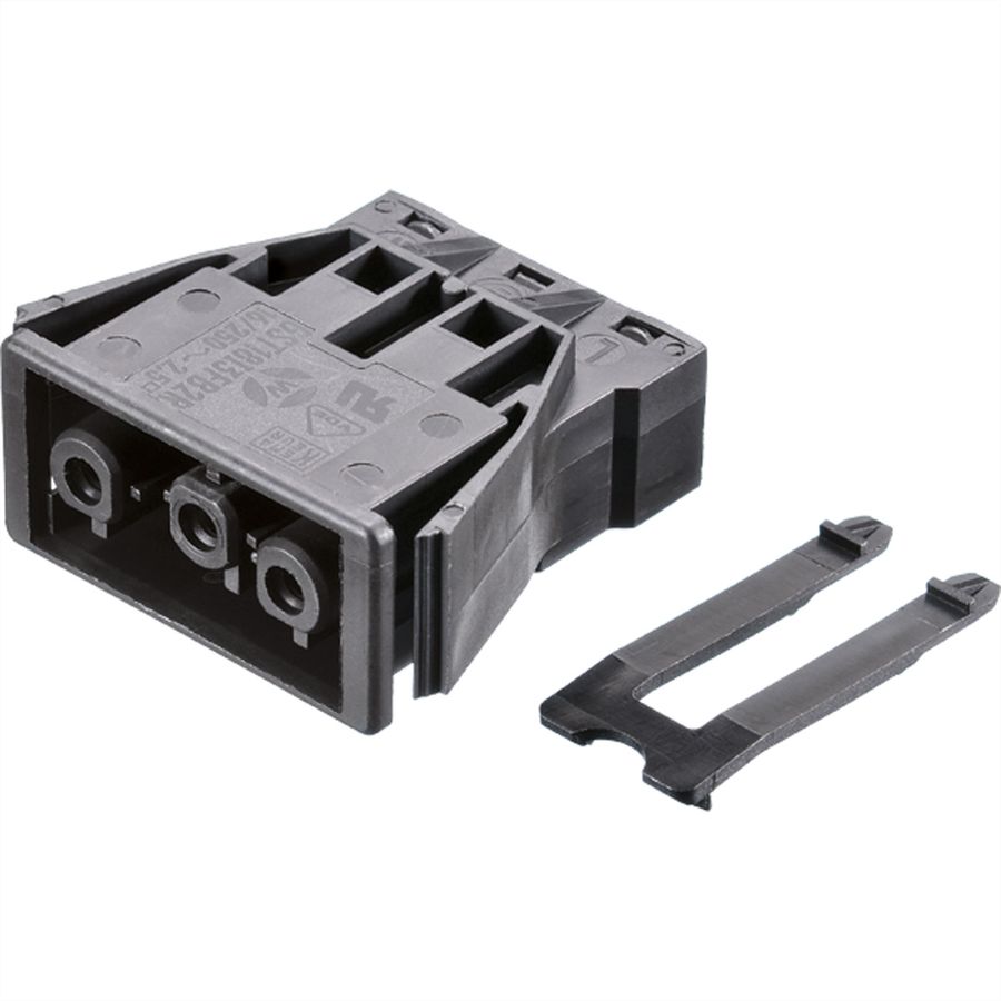 BACHMANN Einbaukupplung GST18/3 schwarz