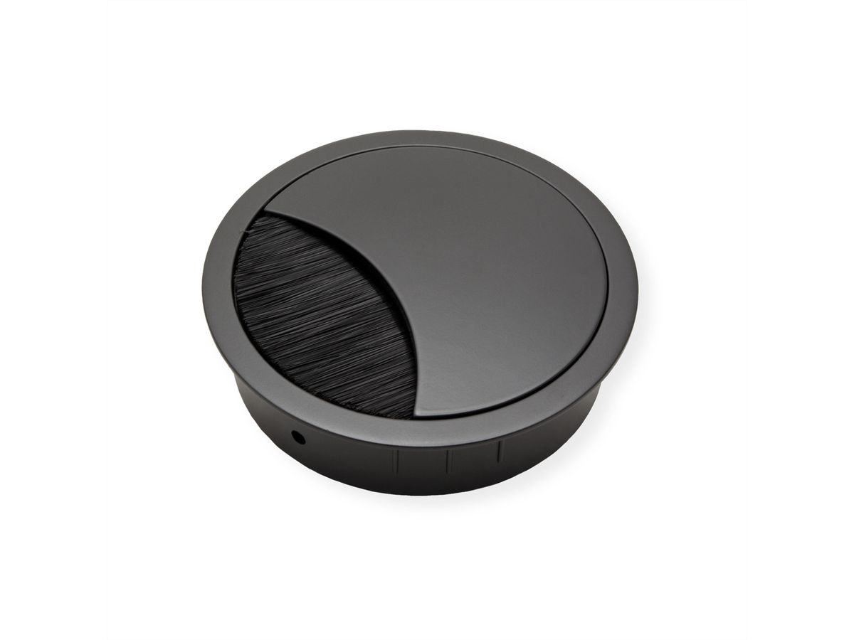 BACHMANN LOOP ROUND Kabeldurchführung, schwarz