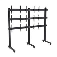 Hagor Wandhalterung HA-VWT 3 x 3 Landscape, Videowall-Trolley, schwarz