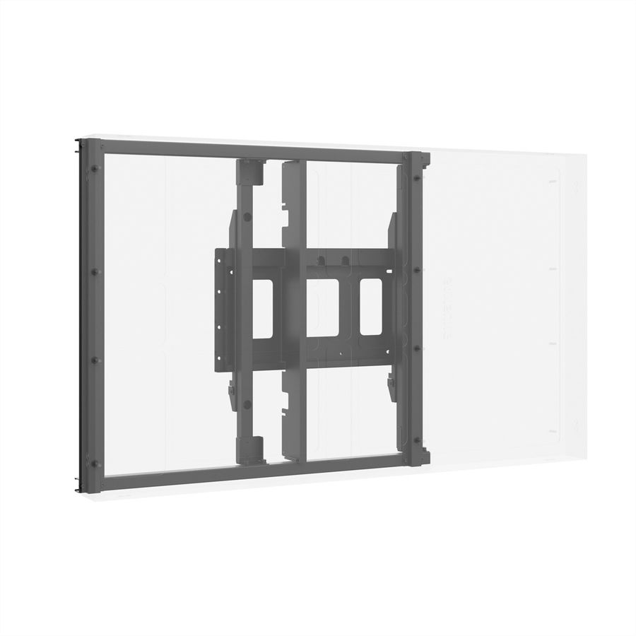 Hagor Wandhalter WH OH 75, Outdoor-Wandhalterung für Samsung OH 75, schwarz