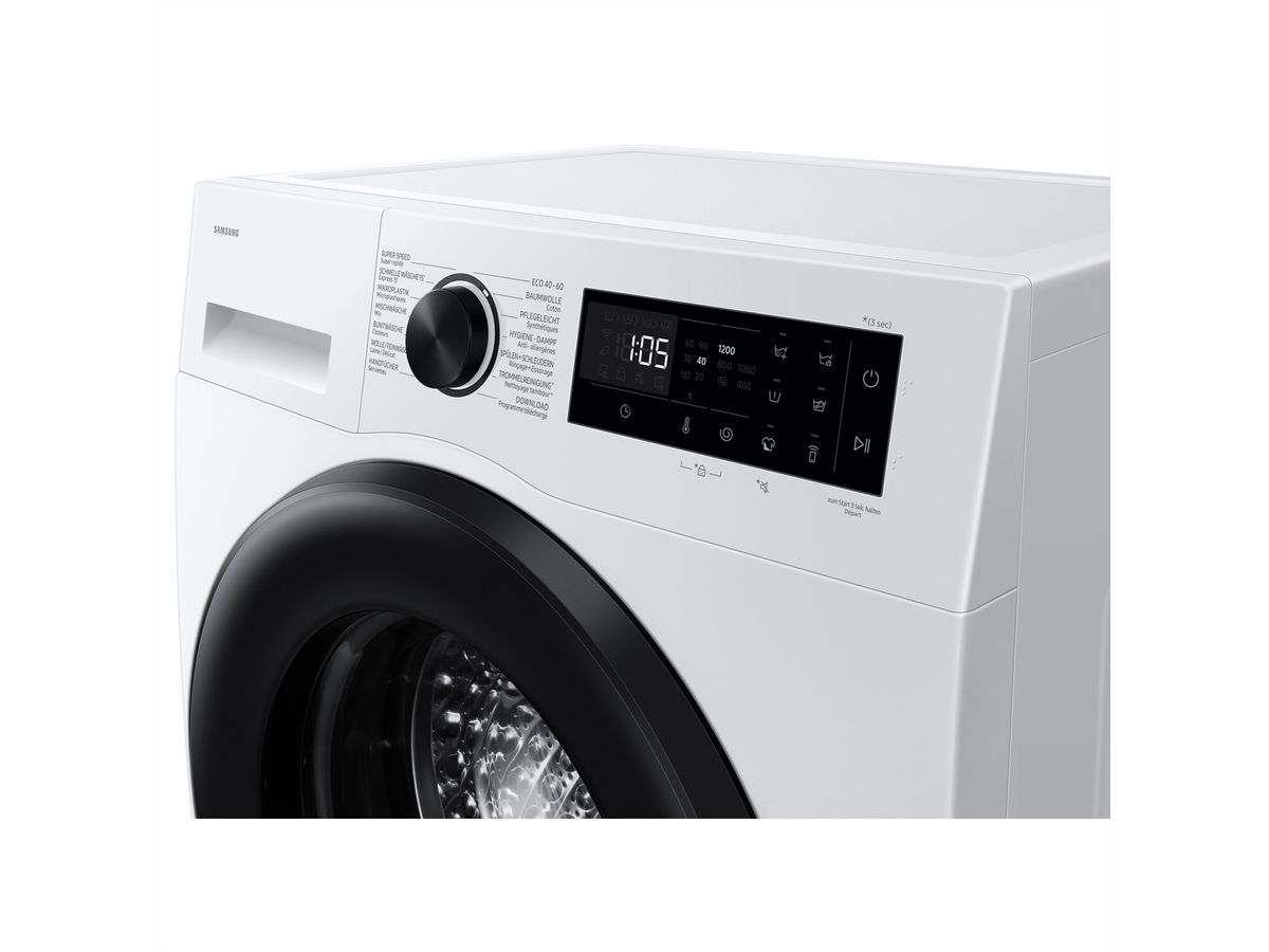 Samsung lave-linge WW5100, Slim, Blanc, 8kg