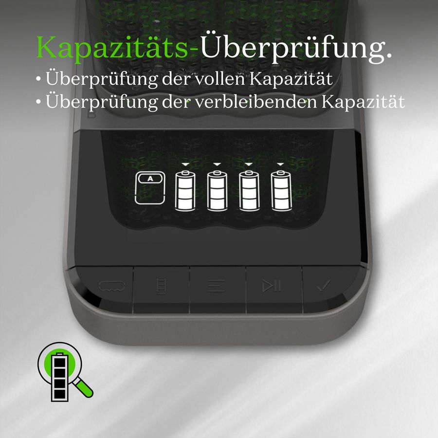 GP Batteries USB-Ladegerät GP P461, inkl. 4x ReCyko Pro AA 2000mAh &USB Dock