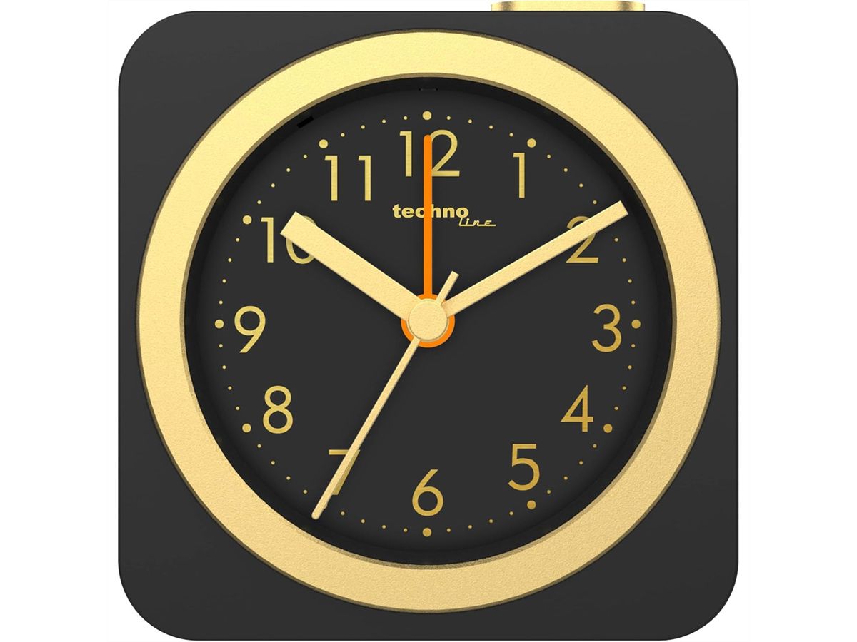 Wecker Gold Technoline Wecker Analog Modell C Gold