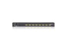 ATEN CL1308N Commutateur KVM VGA LCD à un seul rail PS/2-USB 8 ports, FR-Layout