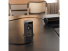 BACHMANN ELEVATOR2 1xCH T13, 1xUSB C/C 45W RAL9005 0,5m ISV