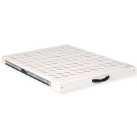 ROLINE 19" Etagère 1U, extractible 550P 25 kg gris