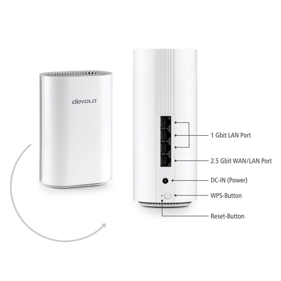 Devolo WiFi 7 Mesh BE6500 3-Pack
