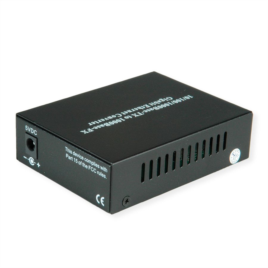 VALUE Convertisseur Gigabit Ethernet, RJ45-Fibre Optique