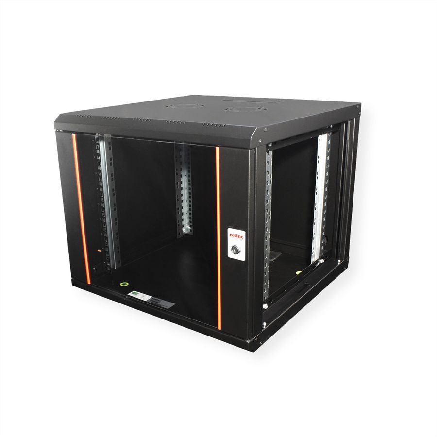 ROLINE 19" Boîtier mural Pro 9U, 600x600 LxP noir
