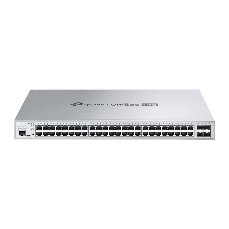 TP-Link Campus Switch S5500-48GP4XF, 48x1G PoE L2+ 4xSFP+ Switch