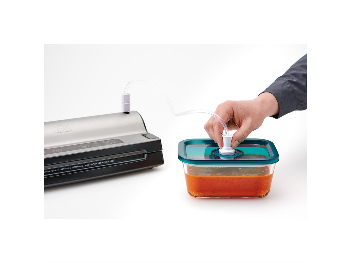 Solis Récipient sous vide en verre 1300 ml