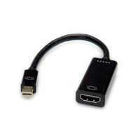 VALUE Mini DisplayPort-HDMI Adapter, v1.2, Mini DP ST - HDMI BU