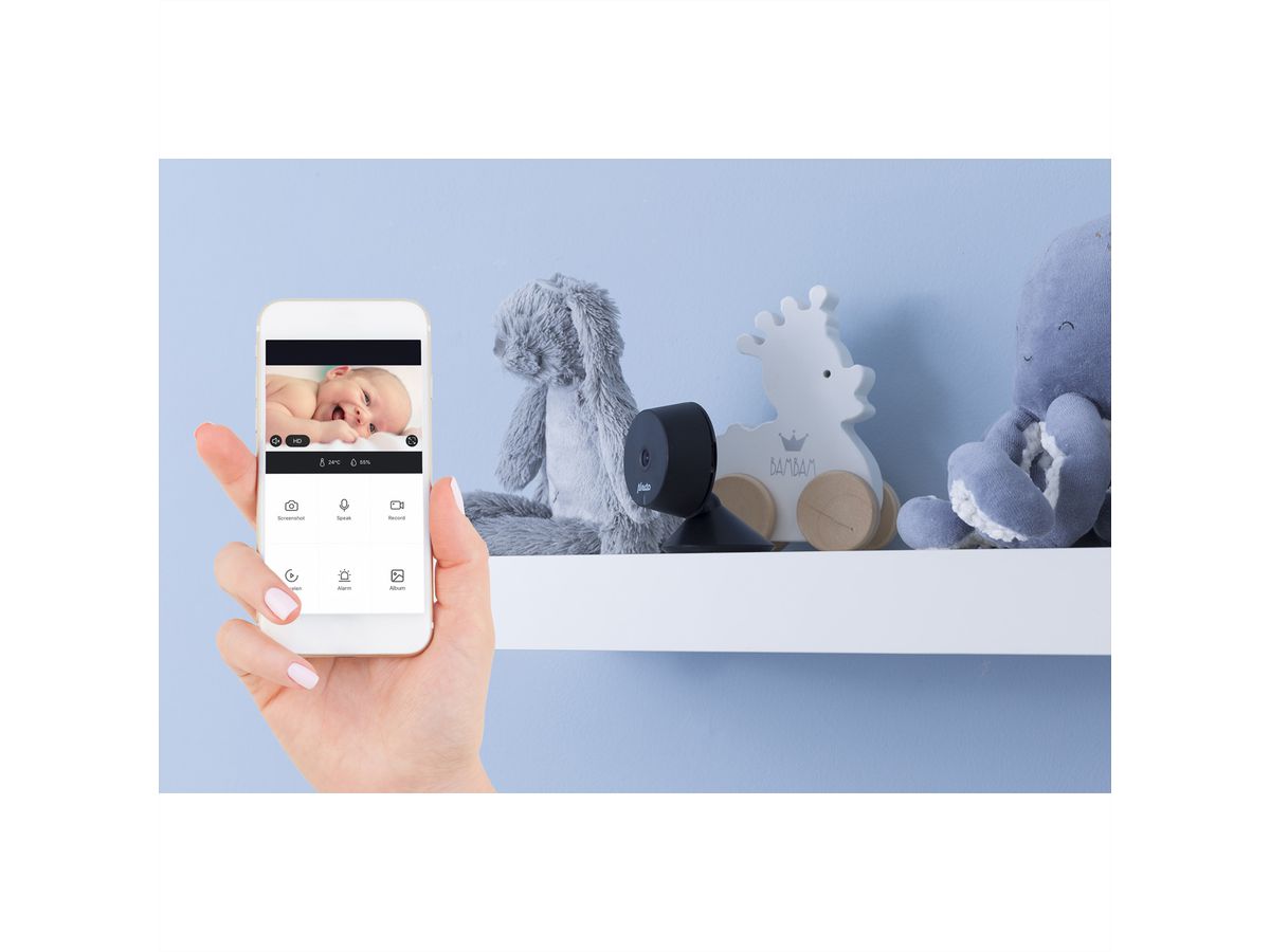 Alecto Babyphone SMARTBABY5BK, Noir