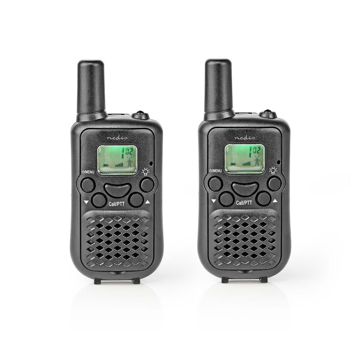 Kit talkie-walkie Nedis, 2 récepteurs, 5 km, 2,5 heures