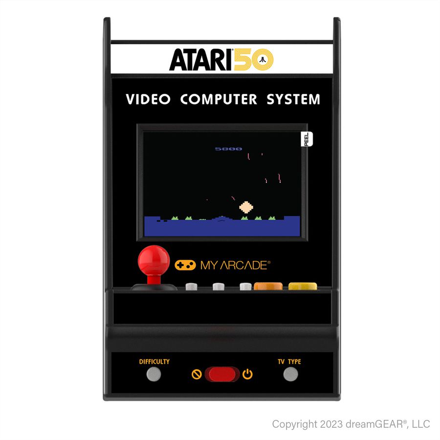 My Arcade Atari Nano Player Pro, Mini-Arcade, 75 Spiele, 2.4" Display
