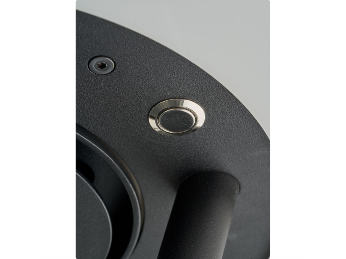 Ozonos Stehleuchte Hailey schwarz inkl. Ozonos AC-1 PLUS, Schwarz