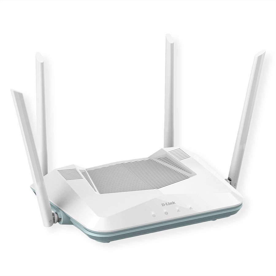 D-Link R32/E EaglePro Smart Router, AI, AX3200, WiFi 6, MU-MIMO
