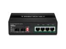 TRENDnet TI-PG62B 7-Port Switch PoE+ 2SFP Industrial Gigabit